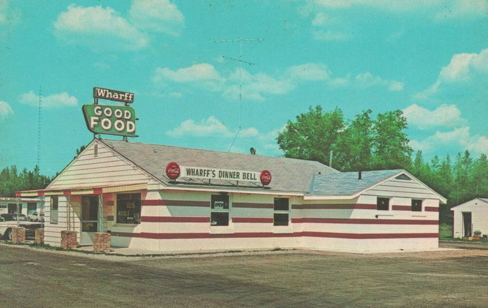 Wharffs Dinner Bell - Old Postcard And Promos (newer photo)